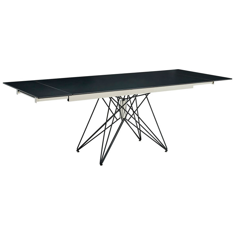 T041 (140 см) раздвижной обеденный стол с керамической столешницей, max длина 200 см