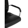 LONGER компьютерное кресло с обивкой экокожей на хромированном пятилучье