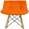 Мягкий кухонный стул KVADRO в стиле Eames, обивка экокожа