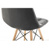 Мягкий кухонный стул KVADRO в стиле Eames, обивка экокожа