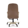 Компьютерные кресла Кресло компьютерное Halmar CARLOS (коричневый)