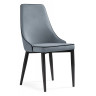 Стулья на металлокаркасе Kora 1 gray / black