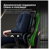 Игровые кресла Компьютерное кресло (для геймеров) Eureka TYPHON, зеленый