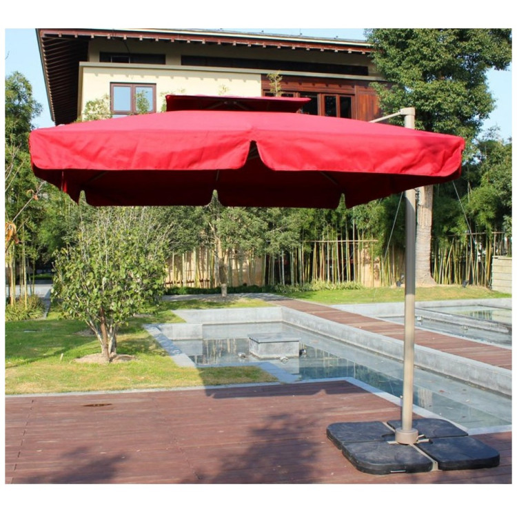 Зонты для летнего кафе Зонт для кафе AFM-300SQR-Red (3,0x3,0)