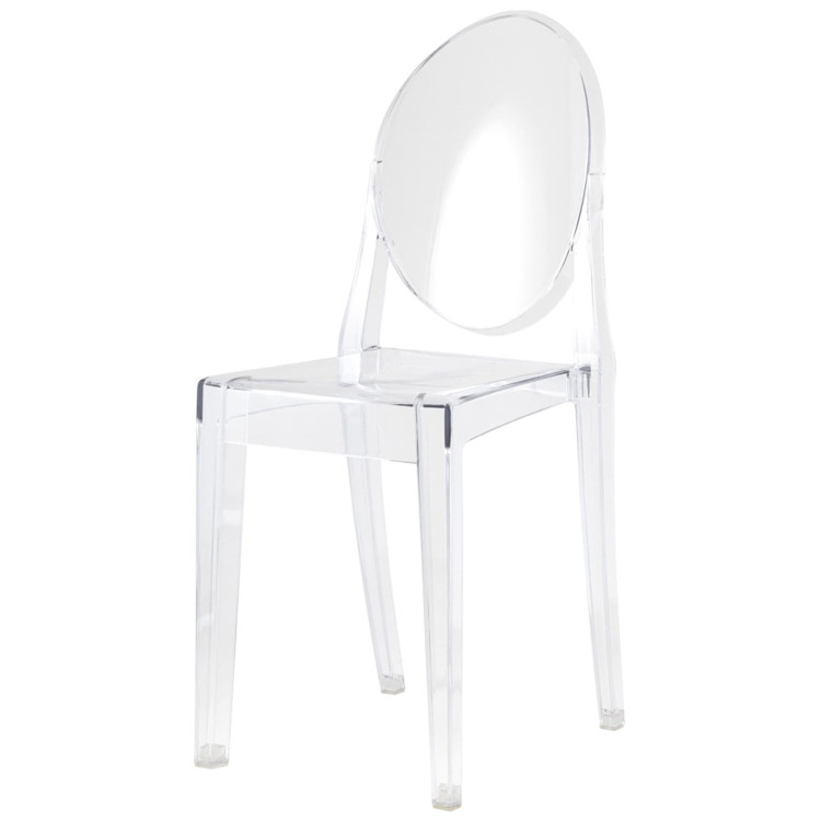 VICTORIA GHOST стул из прозрачного пластика