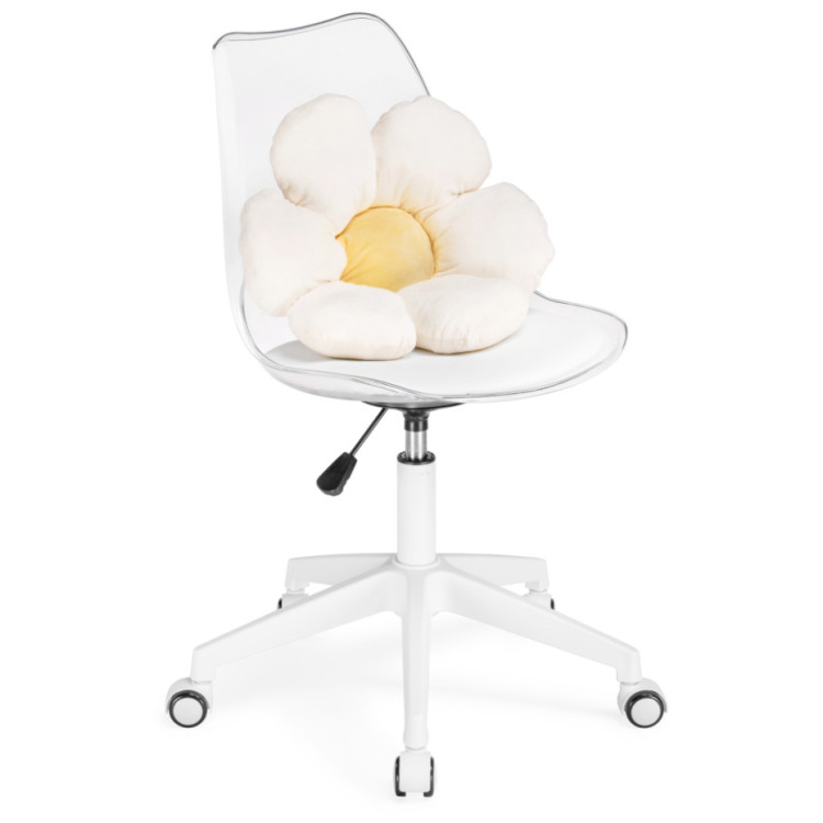 Гостиные кресла Kolin с подушкой clear / white