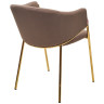 Стулья Стул DILL MOMO-05 тауп, велюр 