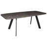Выставочный образец. Стол обеденный раздвижной LUSSO стол с ламинированной столешницей, цвет антрацитовый камень, каркас каркас
