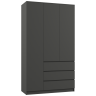 Шкафы Мадера ШМ 1200 ЛДСП графит
