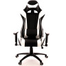 Кресло офисное черно белое