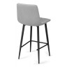Барные стулья Чилли К светло-серый / черный
