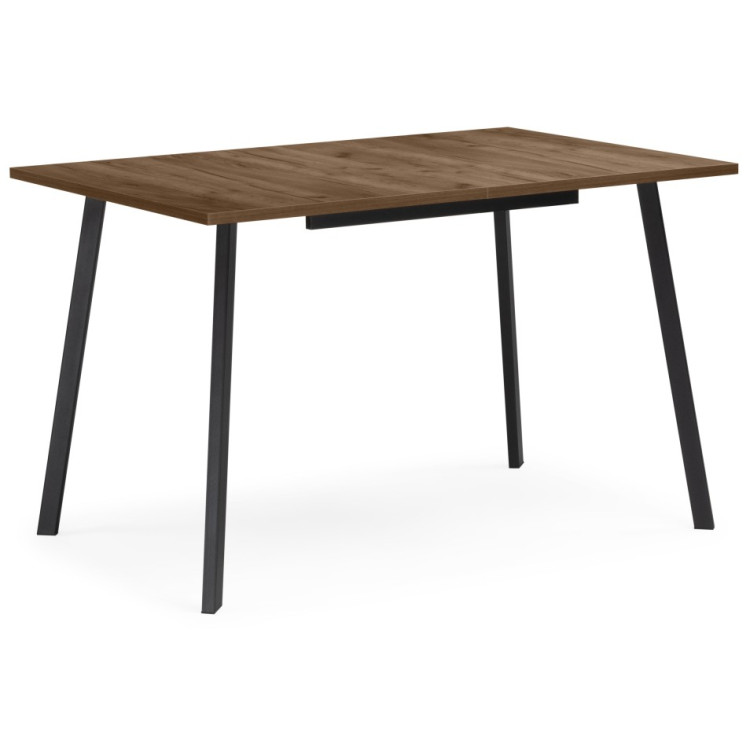 Деревянные столы Кортни 120 (160) x 80 дуб крафт табачный / черный матовый