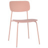 Стулья GH-613 Стул метал+пластик без подлокотников (розовый)