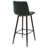 Барные стулья Барный стул LECCO UF910-14 DARK GREEN, велюр, 4 шт./2 кор. М-City