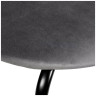 СТУЛЬЯ Стул Seven Style тёмно-серый велюр с чёрными ножками