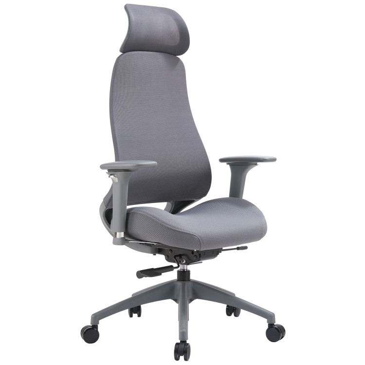 NEW Эргономичное кресло Everprof Ant Grey Ткань Серый