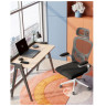 Офисные кресла TopChairs Airone белый с черной сеткой