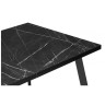 Деревянные столы Цефей 120(160)х75х75 файерстоун / черный матовый