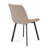 Стулья на металлокаркасе Челси П бежевый (zd 210) / черный