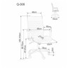 Компьютерные кресла Кресло компьютерное Signal Q-306 (черный)