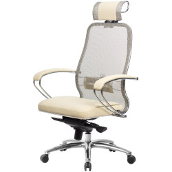 Белое кресло руководителя. Кресло руководителя SAMURAI SL-2.04