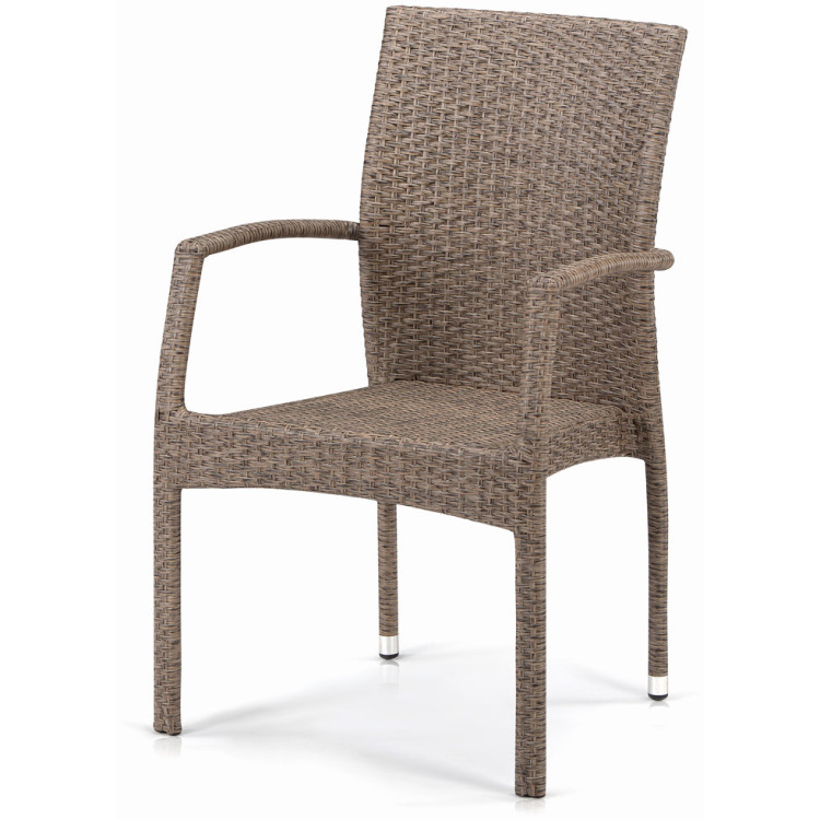 Плетеный стул Y379A-W53 Brown