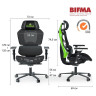 Геймерские кресла Компьютерное кресло (для геймеров) Eureka TYPHON, зеленый