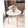 Обеденные (кухонные) столы EAMES DST NEW D=80 белый