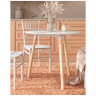 Обеденные (кухонные) столы EAMES DST NEW D=80 белый