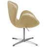 Дизайнерские кресла Кресло SWAN STYLE CHAIR карамельный, искусственная замша