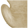 Дизайнерские кресла Кресло SWAN STYLE CHAIR карамельный, искусственная замша