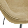 Дизайнерские кресла Кресло SWAN STYLE CHAIR карамельный, искусственная замша