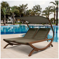 Шезлонг-лежак Мальта AFM-510B Olive
