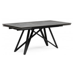 Вилсон 140(200)х80 серый мрамор larka grey / черный