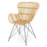 Стулья для гостиной Стул кухонный Halmar K335 (ротанг натуральный)