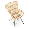 Стулья для гостиной Стул кухонный Halmar K335 (ротанг натуральный)