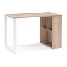 Компьютерные столы Битти Лофт 116х60х75 дуб делано светлый / белый матовый
