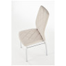 Стулья Стул кухонный Halmar K309 (бежевый/хром)