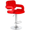 Полубарные стулья Стул барный DOBRIN TIESTO, красный