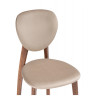 Деревянные стулья Вакимо ткань tenerife beige / миланский орех