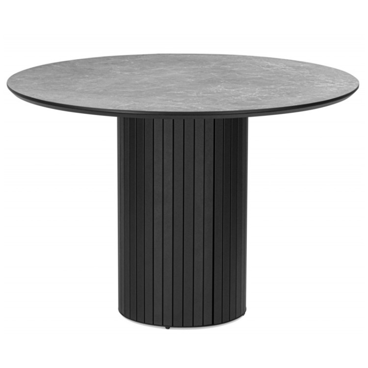 ГРАВЕНТ 110 стол с керамической столешницей, цвет dolmen cris sahara / черный каркас