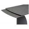 Керамические столы Готланд 160(220)х90х79 ink gray / черный