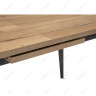 Раскладной стол КХАЛ с деревянной столешницей 