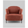Мягкие кресла Кэнди ткань букле коралловый