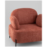 Мягкие кресла Кэнди ткань букле коралловый
