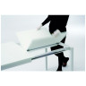 Столы BONTEMPI Стол MAGO (01.35) 120/180*80*Н75 см (М089/M089/Top grey stone Uni D003+L072ал)