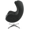 Лаунж-кресла Кресло EGG STYLE CHAIR графит, искусственная замша