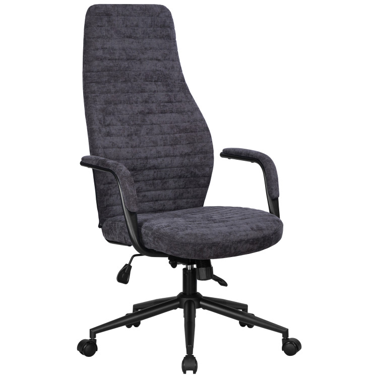 Офисное кресло для руководителя Офисное кресло для руководителей DOBRIN LOKI, антрацит (VRH230-01)