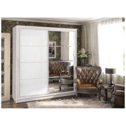 Москана-2 2 м анкор светлый / зеркало / лакобель белый