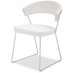 Белый дизайнерский стул. NEW YORK дизайнерский стул